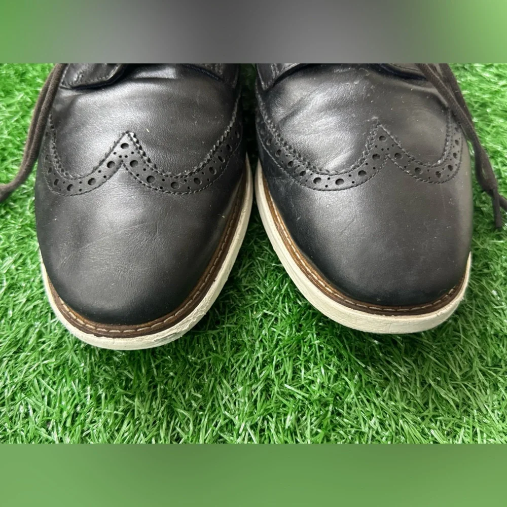 Cole‎ Haan Black Leather Men's Brogues Size 9.5